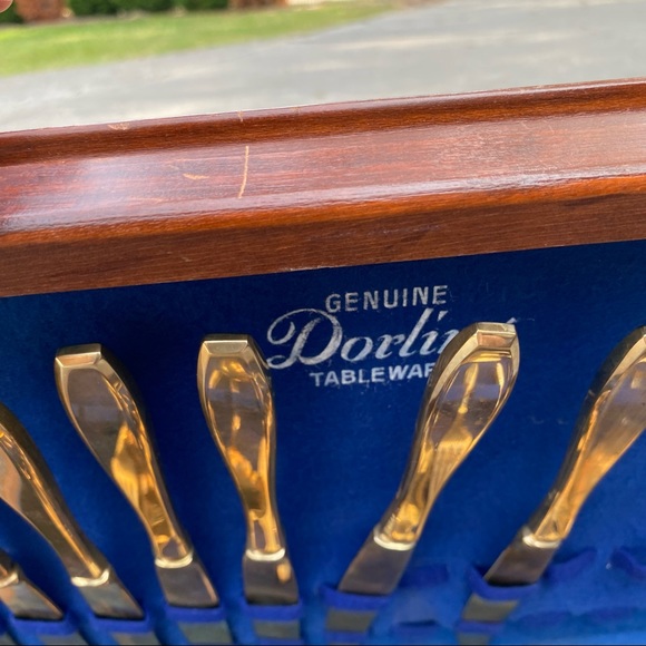 Genuine Dorling Gold Plated Tableware Set - Picture 12 of 16